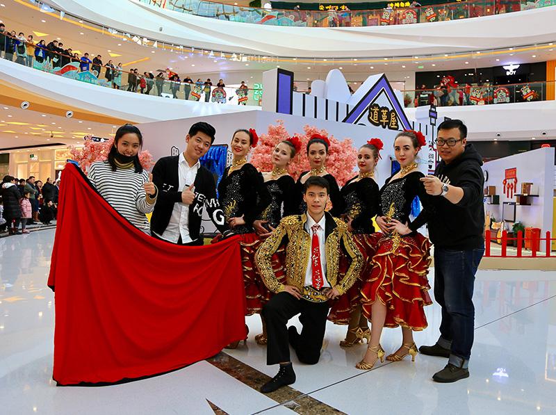 万达茂外籍演绎